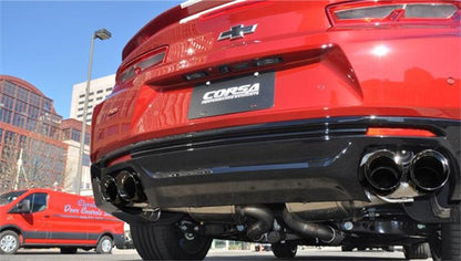Corsa Performance 2016 Chevrolet Camaro SS 6.2L V8 2.75in Black Xtreme Axle-Back — 0W296