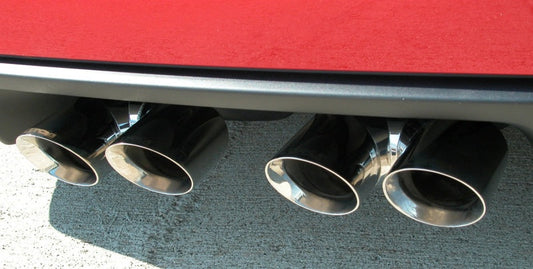 Corsa Performance 06-13 Chevrolet Corvette C6 Z06 7.0L V8 Polished Sport Axle-Back