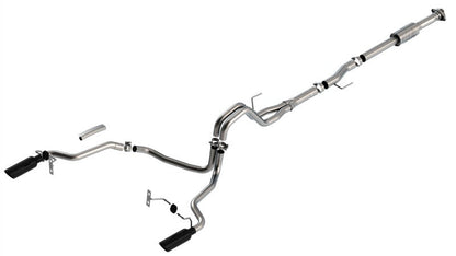 Borla F-150 2021 2.7L/3.5L 4dr CC SB EC STB Lari/King R/Plinum/LTD 3/2.25 SRE CB AK BLK