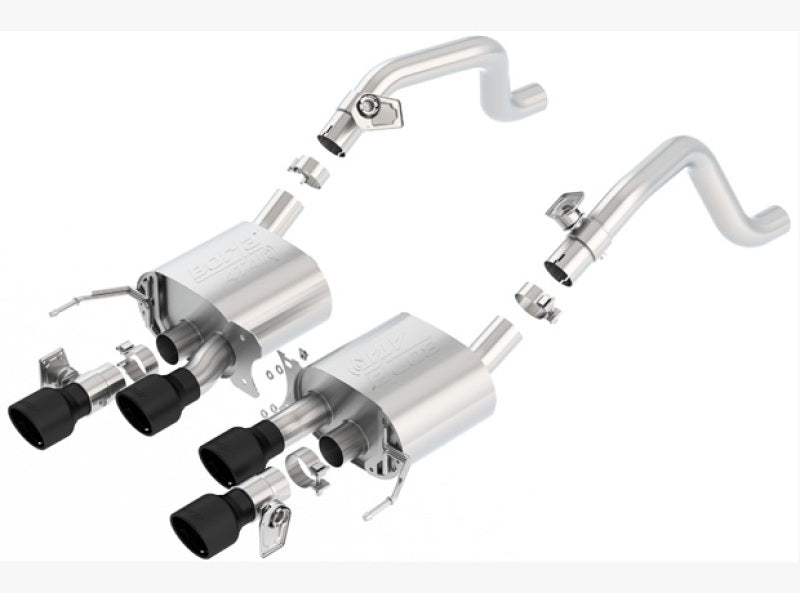Borla 14-18 C7 Corvette Stingray Axle-Back ATAK Exhaust 2.75in To Muffler Dual 2.75in Out