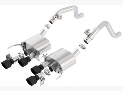 Borla 14-18 C7 Corvette Stingray Axle-Back ATAK Exhaust 2.75in To Muffler Dual 2.75in Out