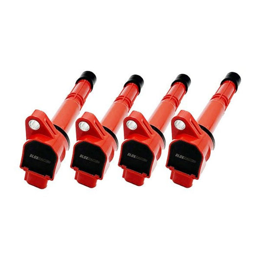 BLOX Racing BLOX Honda K-Series Coil Pack Set of 4 - Red Bxic-00005-4-RD