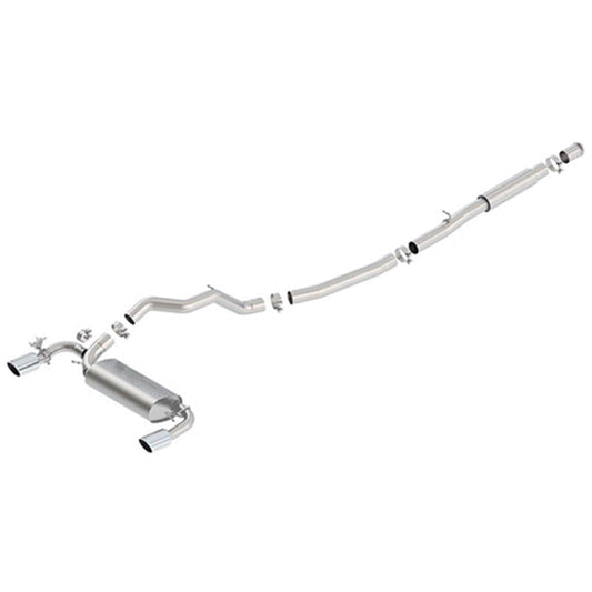 Ford Performance Parts Ford Racing 2016-2017 Focus RS Active Sport Cat-Back Exhaust System