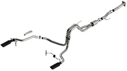 Borla F-150 2021 5.0L 2dr RC SB (122.8 WB) XL/XLT 3/2.25 SRE Cat-Back ATAK Black Chrome