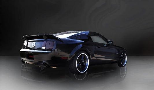 Corsa Performance 05-10 Ford Mustang Shelby GT500 5.4L V8 Black Sport Axle-Back Exhaust