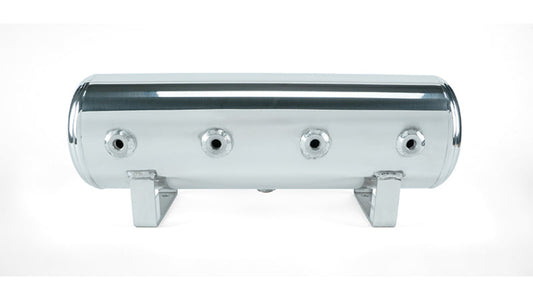 Air Lift 2.5 Gal. Polished Tank w/ Viair 444c Chrome Compressor (Incl. Fittings & Mounting Hardware) 27801
