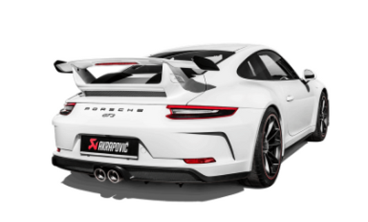 Akrapovic 2018 Porsche 911 GT3 (991.2) Slip-On Race Line (Titanium) w/o Tail Pipe Set S-PO/TI/8