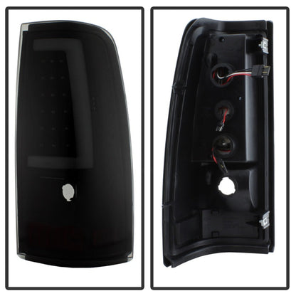 SPYDER xTune Chevy Silverado 1500/2500/3500 99-02 Version 3 Tail Lights Black Smoke ALT-ON-CS99V3-LBLED-BSM 9038778