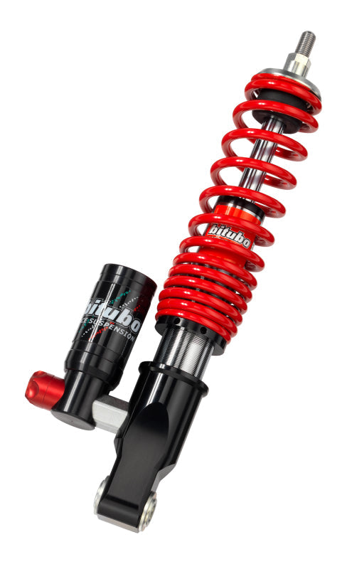 Bitubo Suspension Bitubo MEV0 Vespa Front Monoshock Adjustable: Spring Preload, Compression, Red Spring PV044MEV01