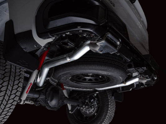 AWE Tuning AWE 4th Gen GM 1500 5.3L 0FG Catback Split Rear Exit (w/ Bumper Cutouts) - OE Tips 3015-31200