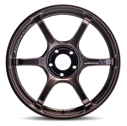 Advan RG-4 18x9.5 +45 5-120 Racing Copper Bronze Wheel YA48J45WCB