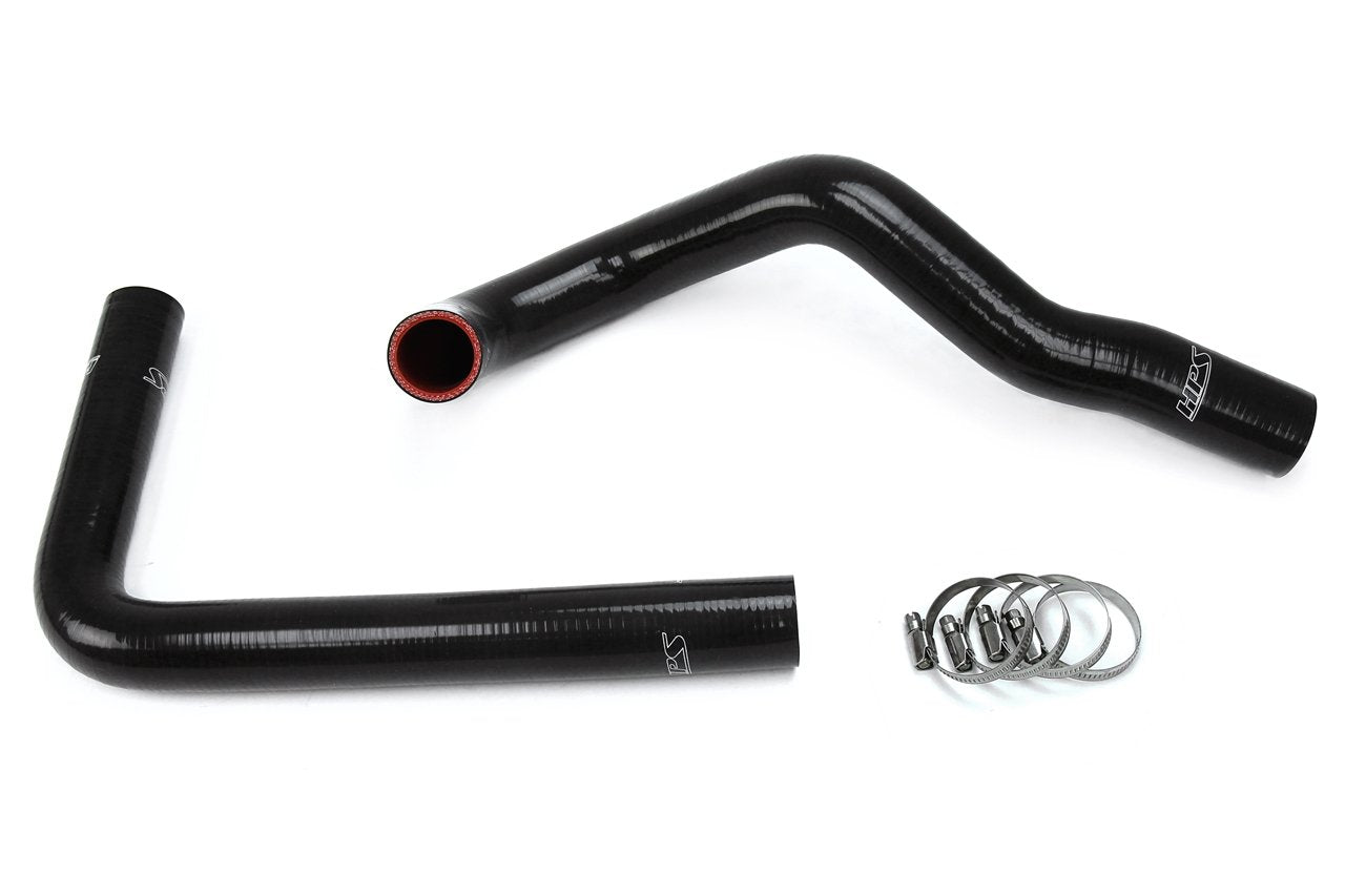 HPS Performance HPS Black Reinforced Silicone Radiator Hose Kit Coolant Toyota 93-98
