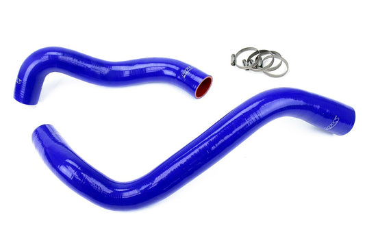HPS Blue Reinforced Silicone Radiator Hose Kit Coolant Ford 99-01 F350 Superduty w/ 7.3L