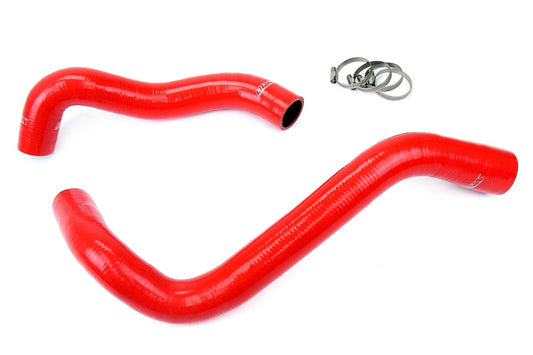 HPS Red Reinforced Silicone Radiator Hose Kit Coolant Ford 99-01 F350 Superduty w/ 7.3L