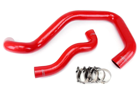 HPS Red Reinforced Silicone Radiator Hose Kit Coolant Ford 03-07 F250 Superduty 6.0L