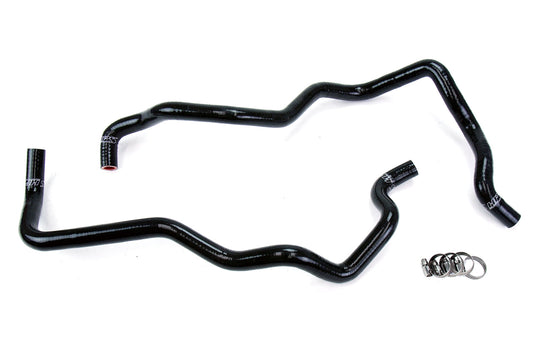 HPS Performance HPS Black Reinforced Silicone Heater Hose Kit Jeep 07-11 Wrangler JK 3.8L V6 Left Hand Drive