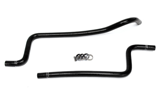 HPS Performance HPS Black Reinforced Silicone Heater Hose Kit Jeep 97-01 Wrangler TJ 4.0L Left Hand Drive