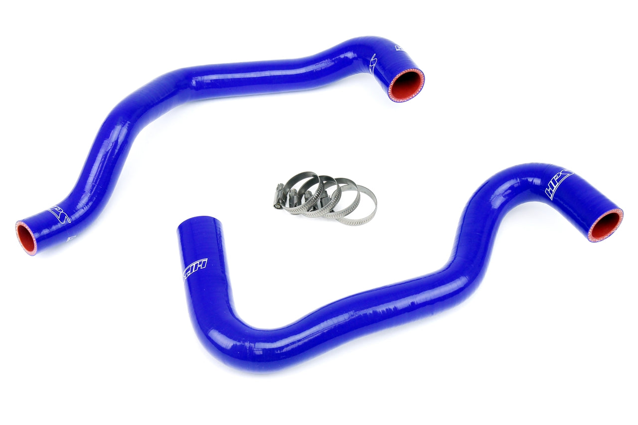HPS Performance HPS Blue Reinforced Silicone Radiator Hose Kit Coolant Ford 11-13 Fiesta