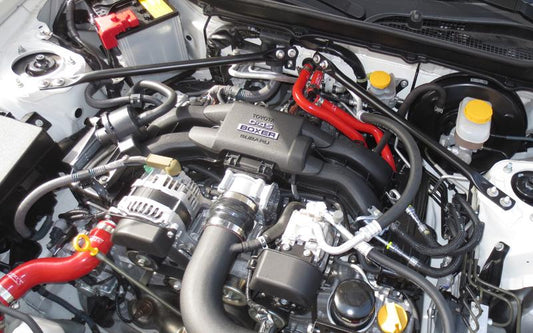 HPS Performance HPS Red Reinforced Silicone Heater Hose Kit Scion 13-16 FRS