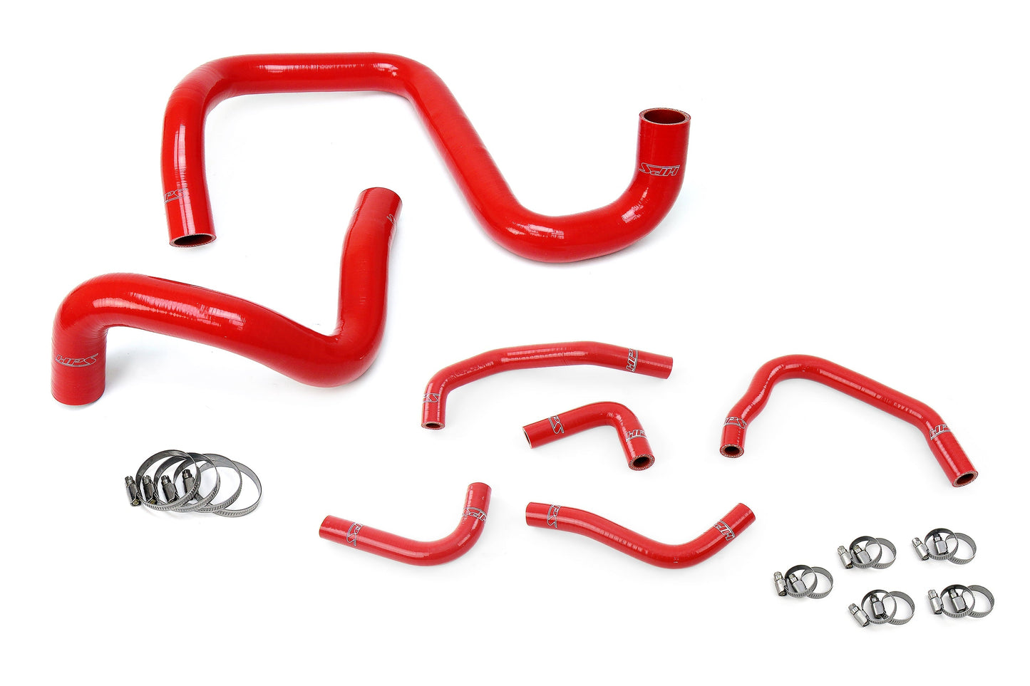 HPS Performance HPS Silicone Radiator + Heater Coolant Hose Kit Jeep 2012-2017 Wrangler