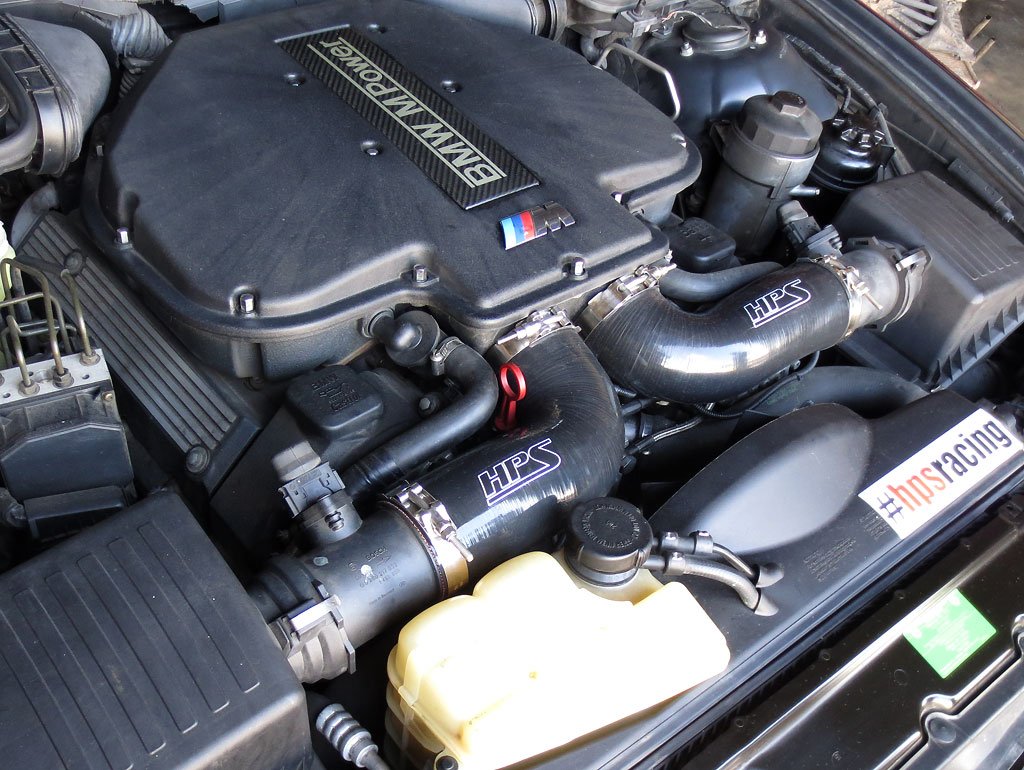 HPS Performance HPS Silicone Air Intake Kit Post MAF Hose BMW 1998-2003 M5 E39 5.0 V8