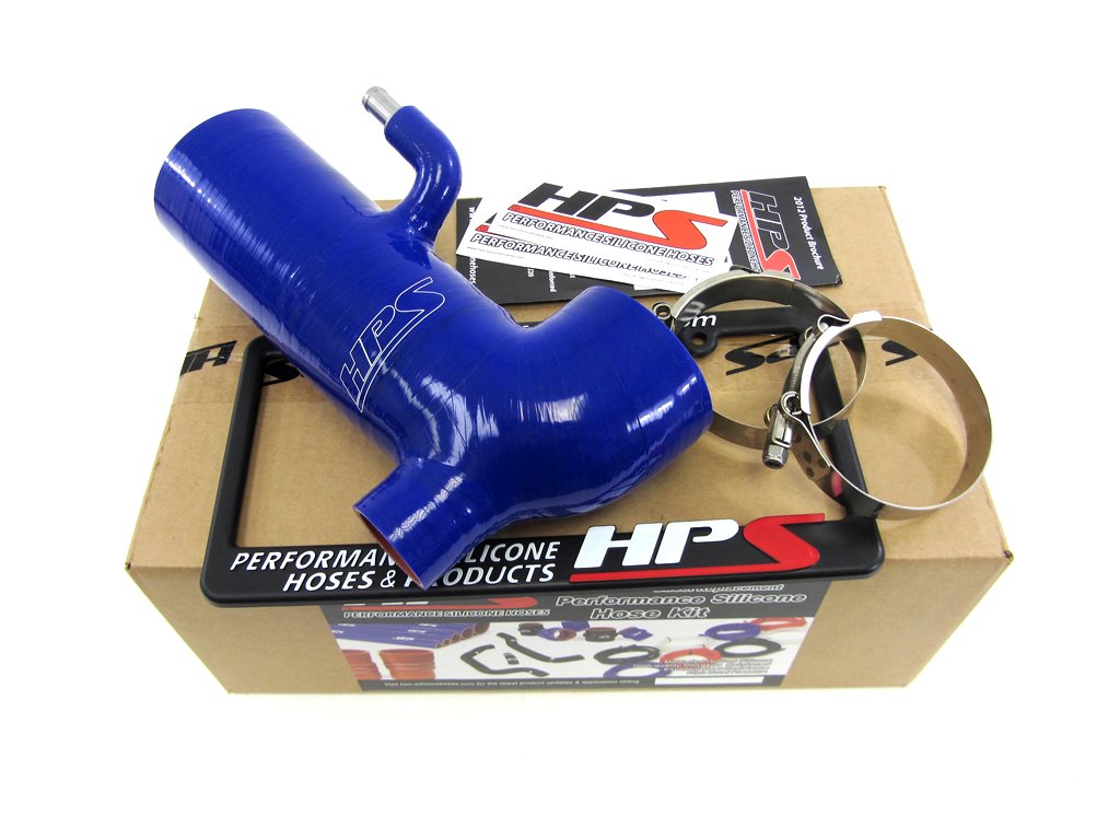 HPS Blue Reinforced Silicone Post MAF Air Intake Hose Kit - Retain Stock Sound Tube Scion