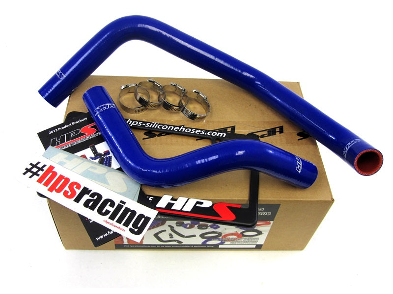 HPS Performance HPS Reinforced Blue Silicone Radiator Hose Kit Coolant Toyota 07-15