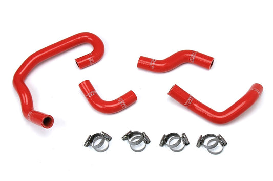 HPS Reinforced Red Silicone Heater Hose Kit Coolant Toyota 93-95 Pickup 3.0L V6 Left Hand