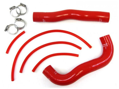 HPS Performance Products HPS Reinforced Red Silicone Radiator Hose Kit Coolant Hyundai