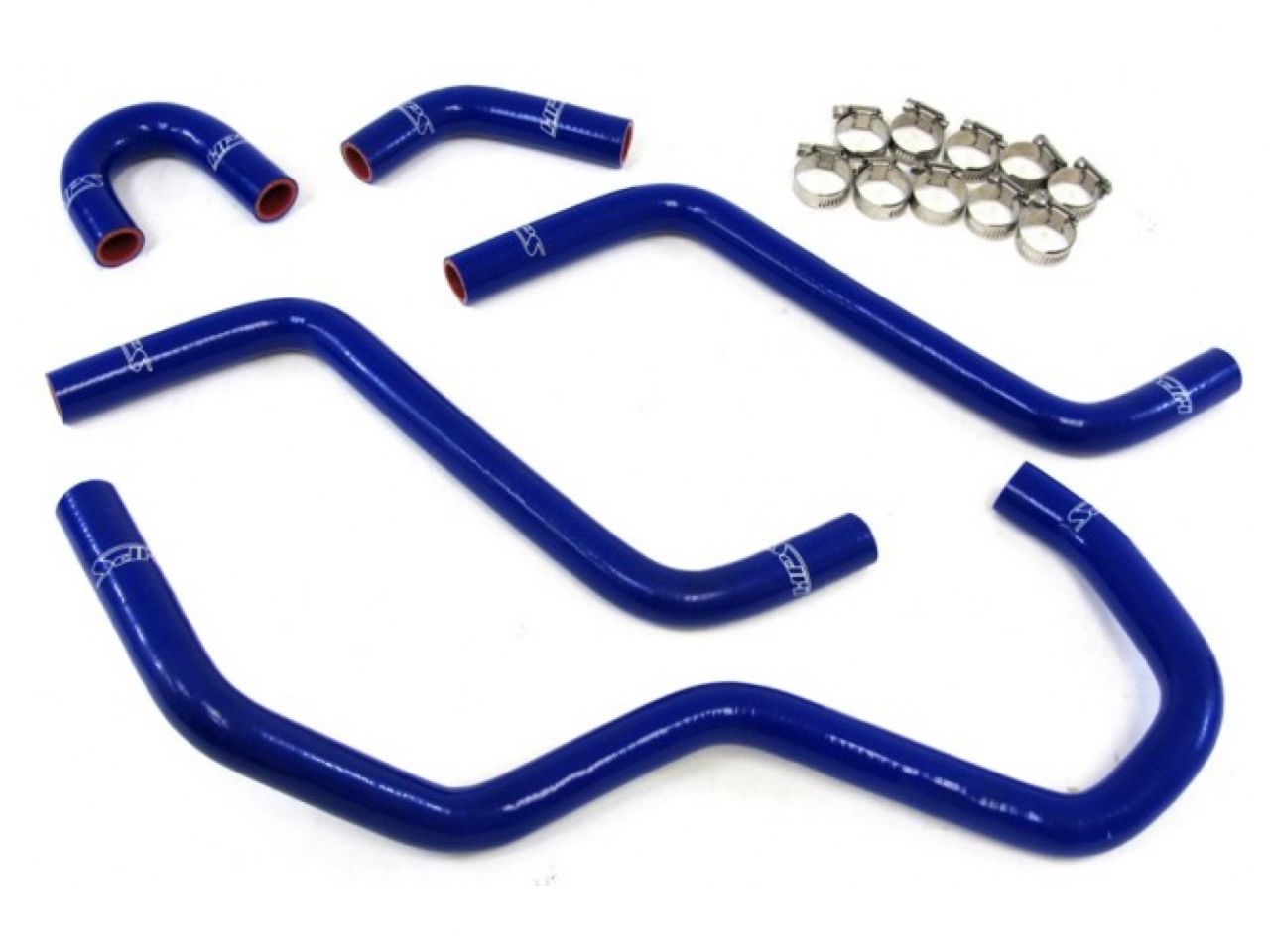 HPS Performance HPS Blue Reinforced Silicone Radiator Hose Kit Yamaha 04-07 YXR450 YXR660