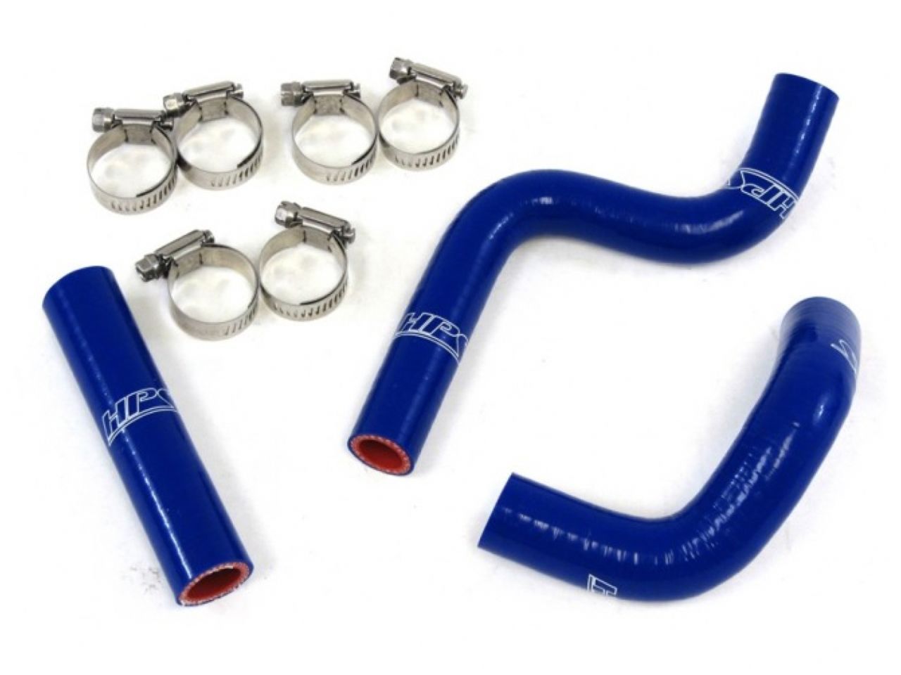 HPS Performance HPS Blue Reinforced Silicone Radiator Hose Kit Kawasaki 98-12 KX80 KX85