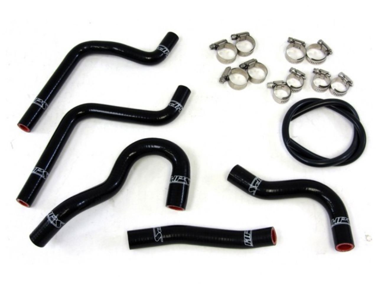 HPS Performance HPS Black Reinforced Silicone Radiator Hose Kit Honda 03-04 CR125R 2