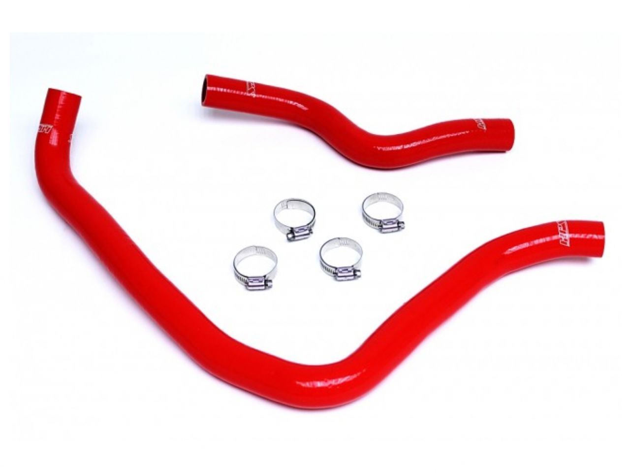 HPS Performance HPS Reinforced Red Silicone Radiator Hose Kit Coolant Honda 98-02 Accord