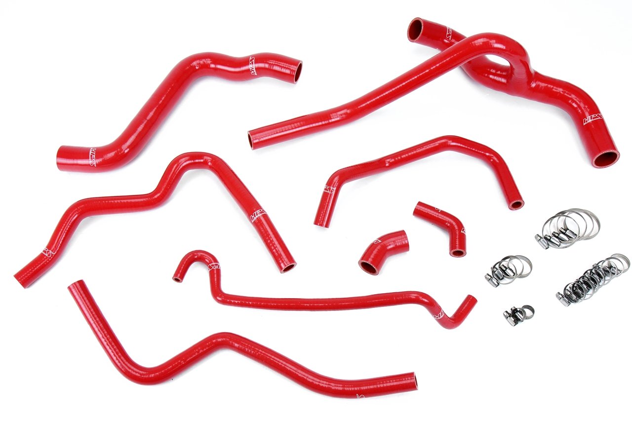 HPS Performance HPS Silicone Radiator + Heater Coolant Hose Kit Ford 2005-2010 Mustang