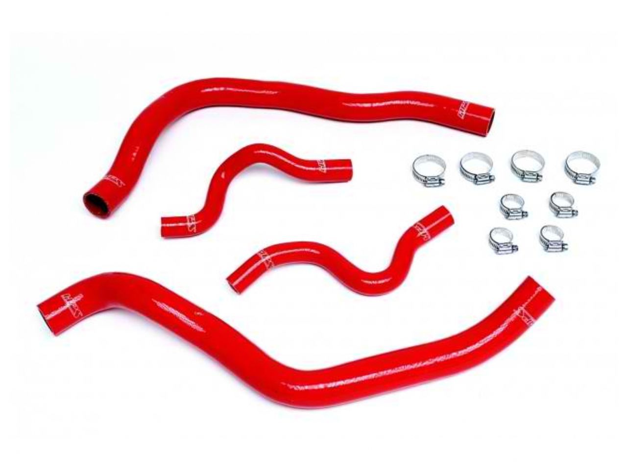 HPS Performance HPS Reinforced Red Silicone Radiator Hose Kit Coolant Hyundai — 0VKXQ