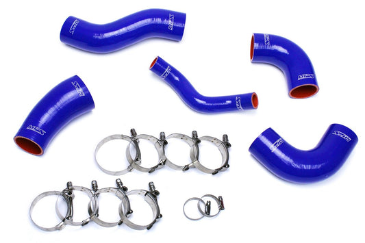HPS Performance HPS Blue Reinforced Silicone Intercooler Hose Kit Hyundai 11-14 Sonata
