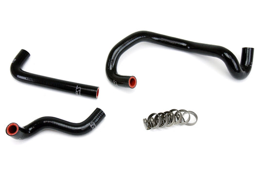 HPS Performance HPS Black Reinforced Silicone Heater Hose Kit Mazda 86-92 RX7 FC3S Non