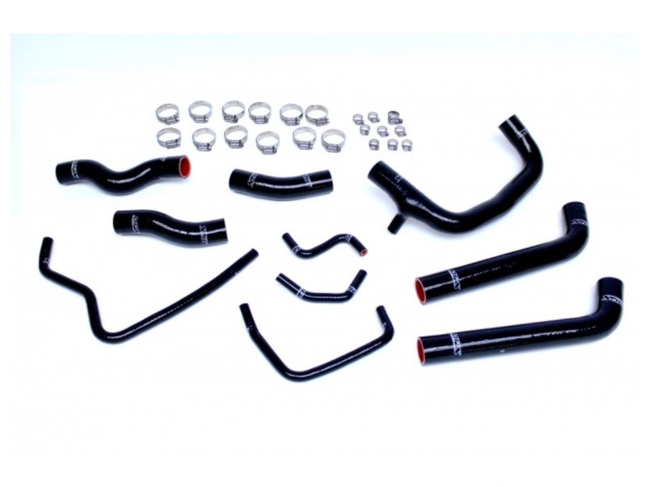 HPS Performance HPS Reinforced Black Silicone Radiator Hose Kit Coolant Toyota 00-05 MR2