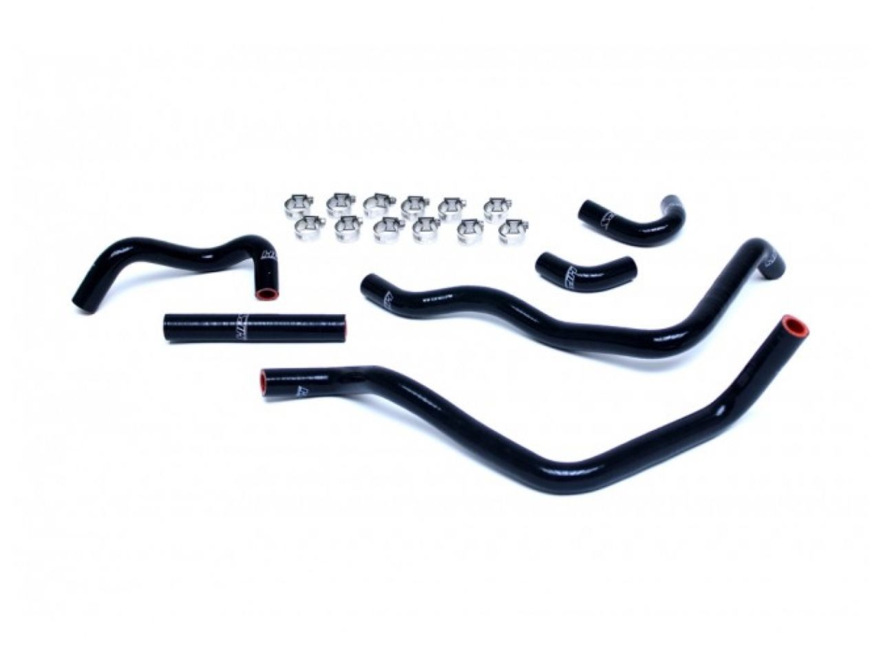 HPS Performance HPS Reinforced Black Silicone Heater Hose Kit Coolant Toyota 00-05 MR2