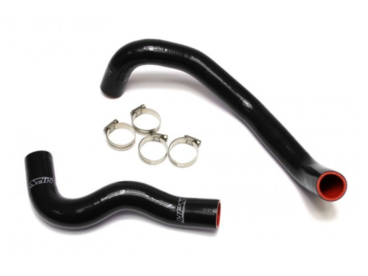 HPS Performance HPS Reinforced Black Silicone Radiator Hose Kit Coolant Nissan 07-08 350Z