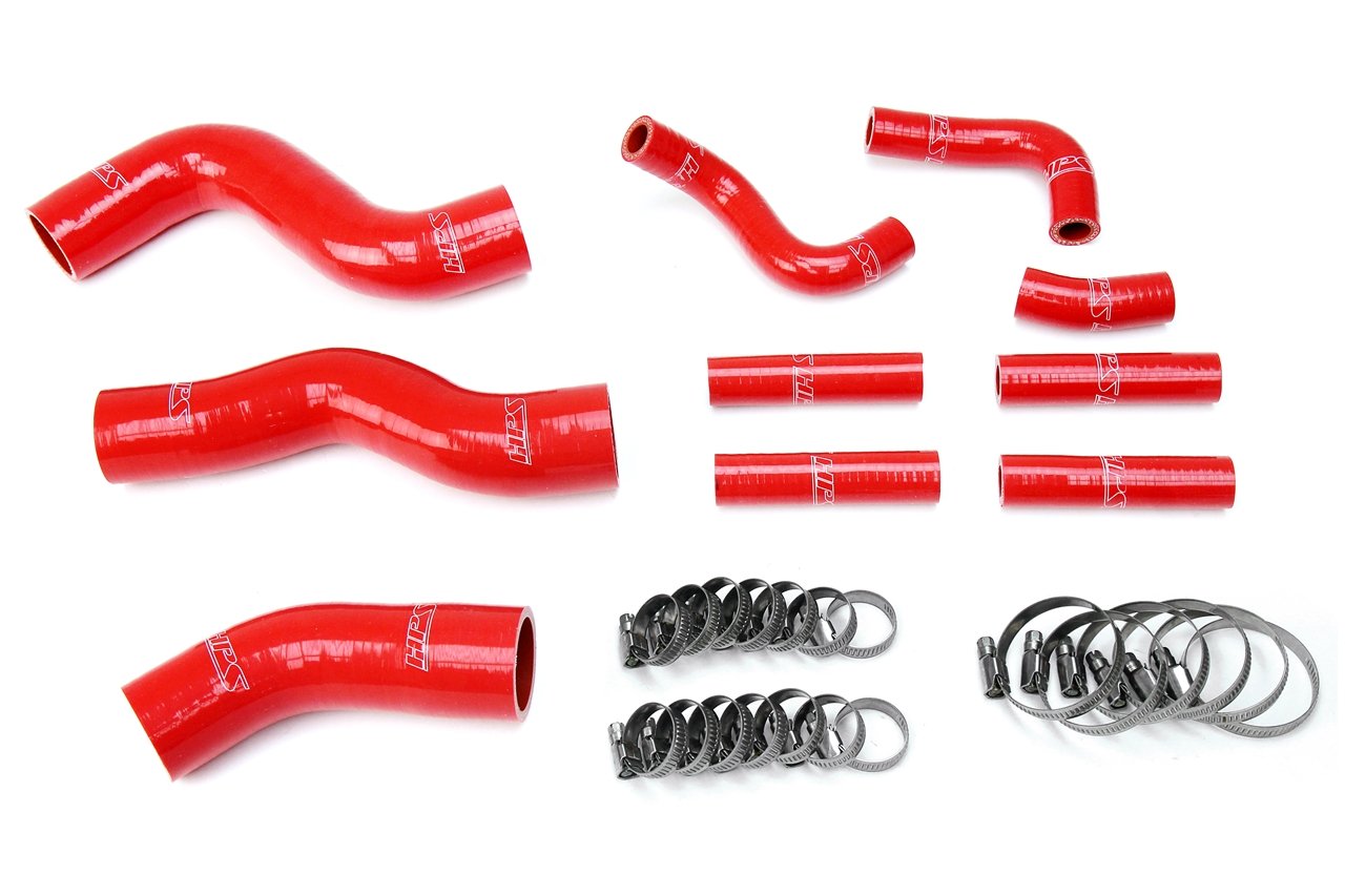 HPS Performance HPS Silicone Radiator + Heater Coolant Hose Kit Toyota 1992-1997 Land
