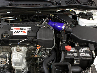 HPS Performance HPS Silicone Air Intake Kit Post MAF Hose Honda 2013-2017 Accord 2.4L