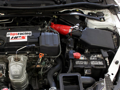 HPS Performance HPS Silicone Air Intake Kit Post MAF Hose Honda 2013-2017 Accord 2.4L