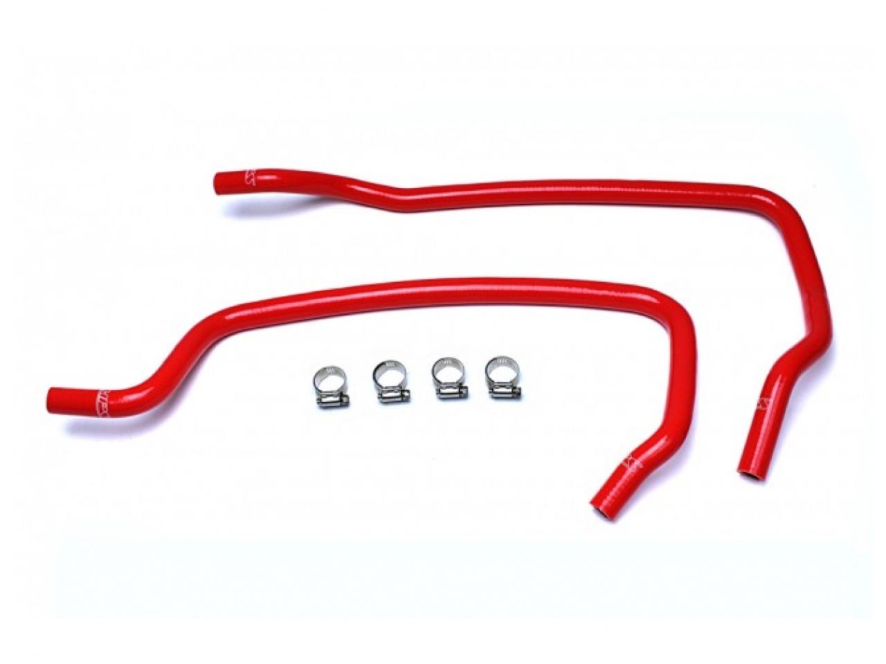 HPS Performance HPS Red Reinforced Silicone Heater Hose Kit Coolant Jeep 01-04 Grand
