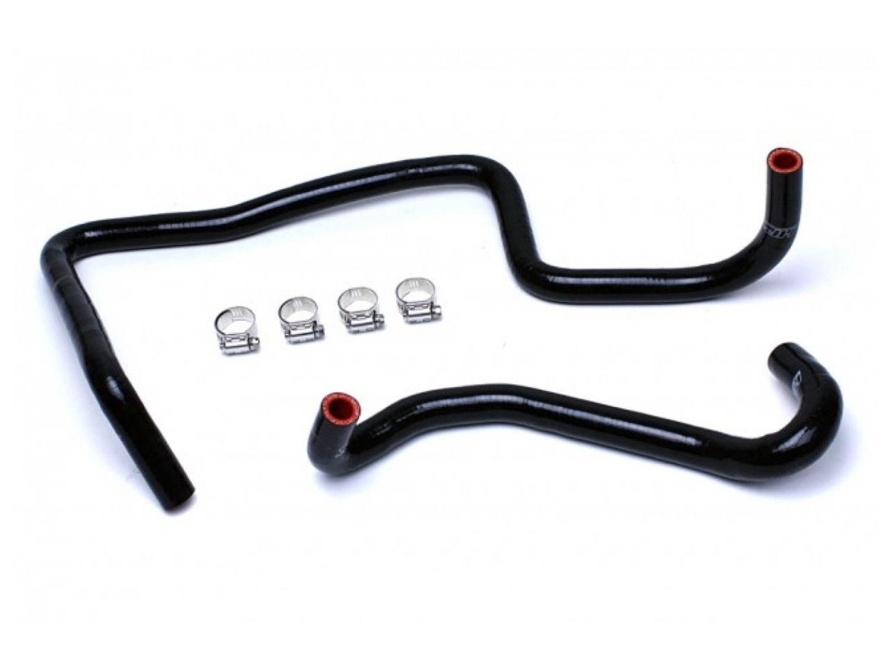 HPS Performance Products HPS Black Reinforced Silicone Heater Hose Kit Coolant Jeep 05-10