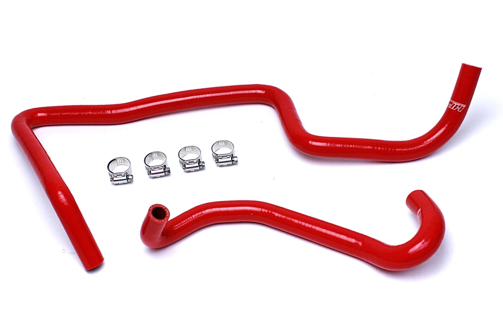 HPS Performance HPS Red Reinforced Silicone Heater Hose Kit Coolant Jeep 05-10 Grand