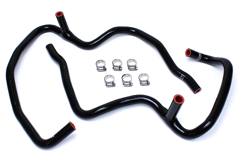 HPS Performance HPS Black Reinforced Silicone Heater Hose Kit Coolant Jeep 06-10