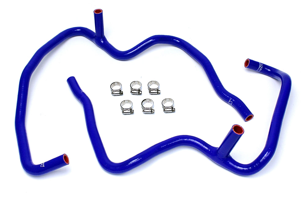 HPS Performance Products HPS Blue Reinforced Silicone Heater Hose Kit Coolant Jeep 06-10