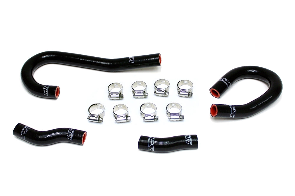 HPS Performance HPS Black Reinforced Silicone Heater Hose Kit Coolant Jeep 12-15 Grand