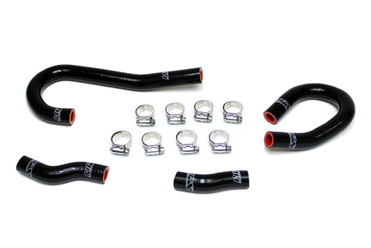 HPS Performance HPS Black Reinforced Silicone Heater Hose Kit Coolant Jeep 12-15 Grand